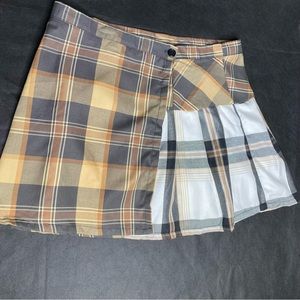 Plaid Skirt